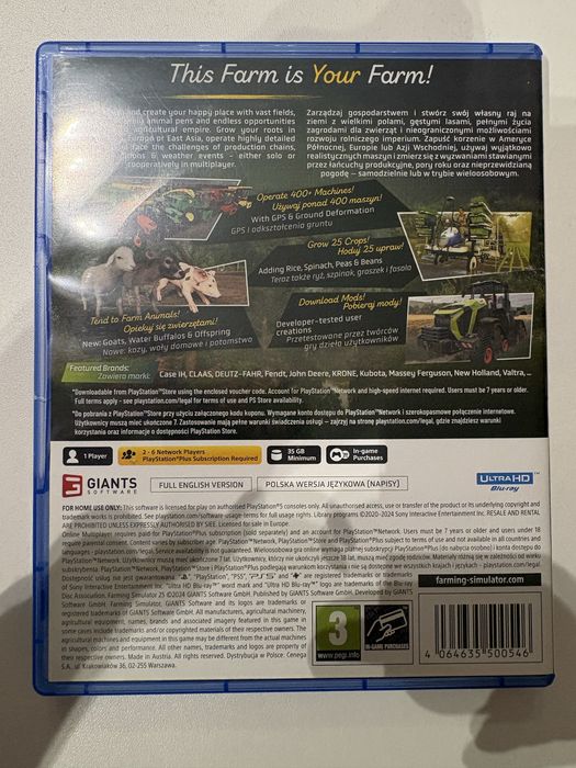 Farming Simulator 25 PS5