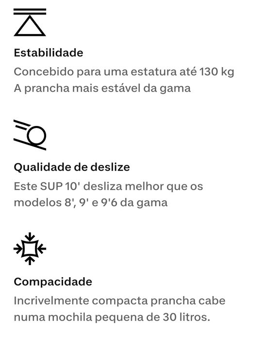 Prancha paddle itiwit ultra compact L