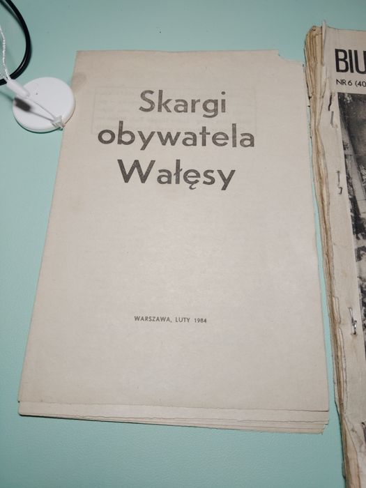 Wałęsa  biuletyn informacyjny 1980 rok