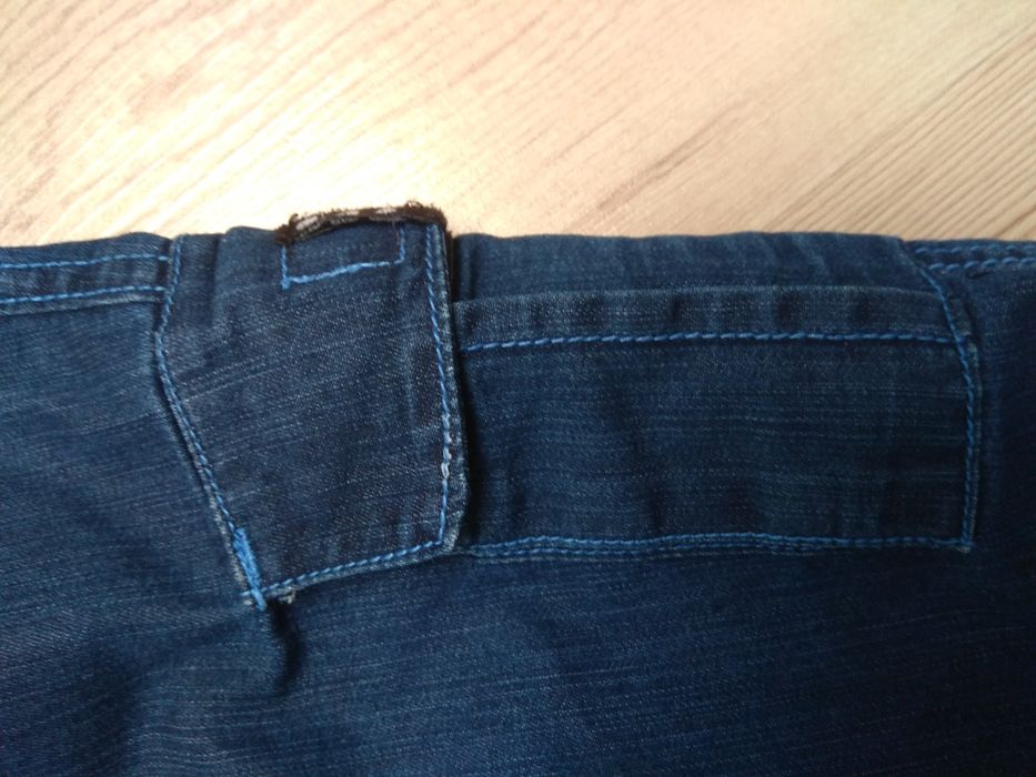 Spodnie jeans letnie 128, typu bojówki