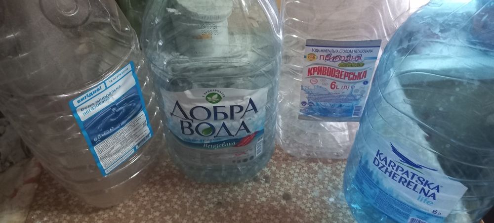 Баклажки для води,бутилки