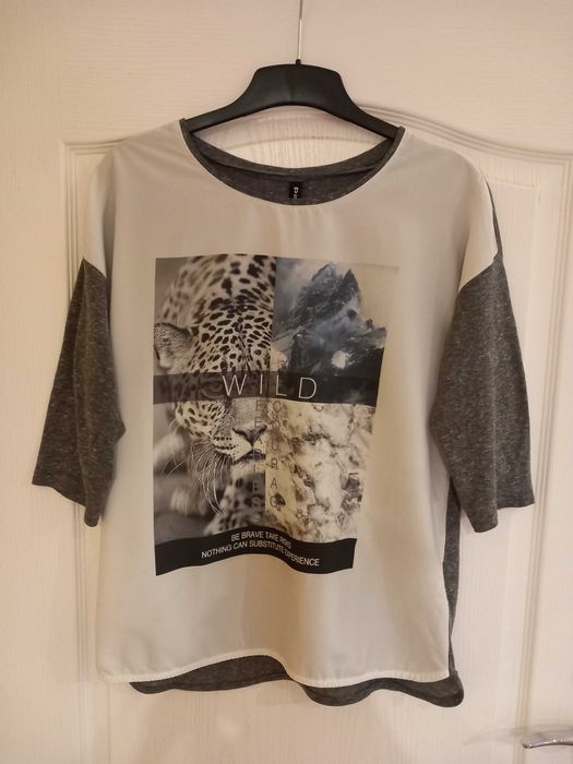 Duża damska bluzeczka " PAGE one " , rozmiar sugerowany XL