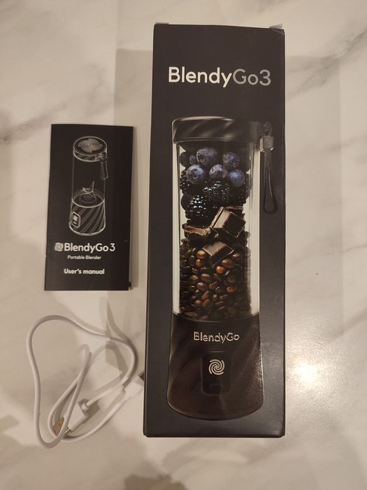 Oryginalny BlendyGo 3  Bezprzewodowy Blender Kielichowy 250W