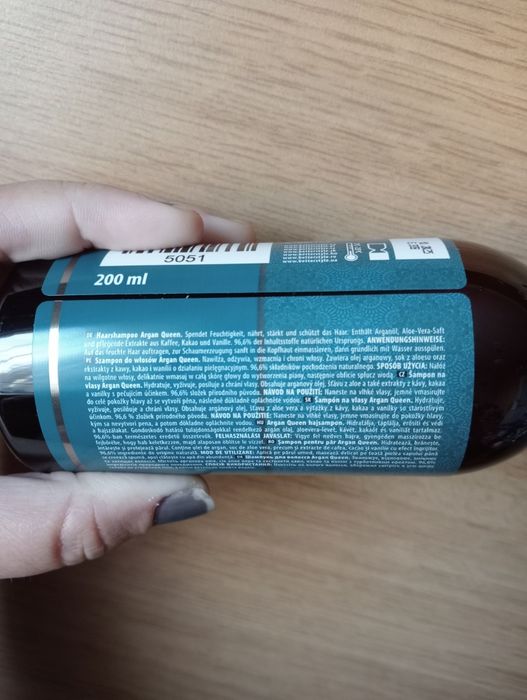 Szampon do włosów Argan Queen