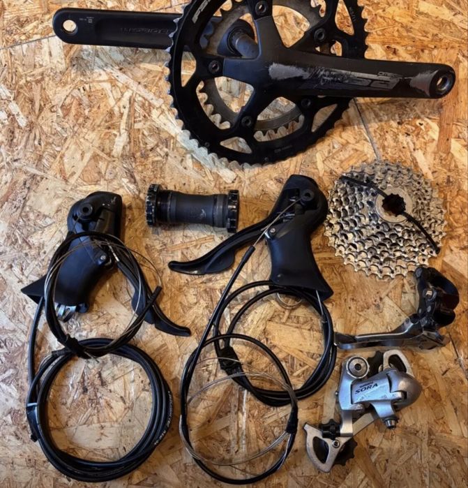 Shimano Sora 105mix グループセット Shimano Sora 105mix グループセット Shimano Sora 105mix