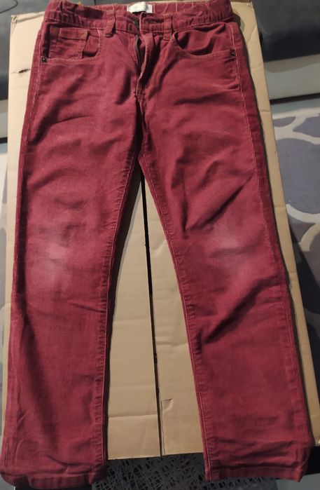 Spodnie sztruksowe Zara Boys 140