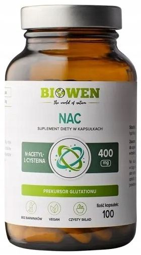 biowen nac 400mg 100 kaps.