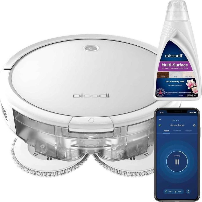 Робот пилосос миючий bissell