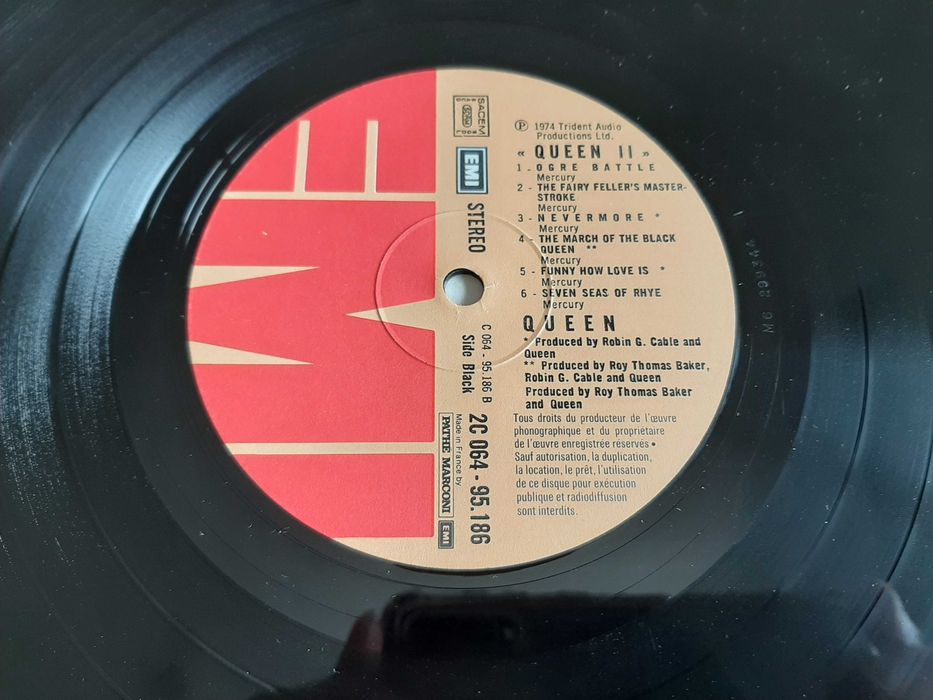 Queen - Queen II - França - Vinil LP