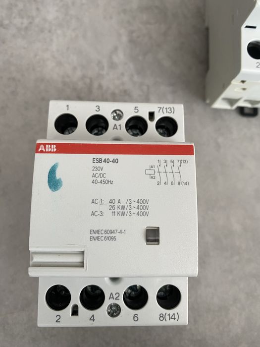 Stycznik modulowy ESB 40-40 i ESB 63-40