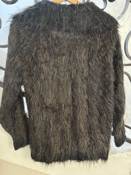 Кофта мохерова на гудзиках