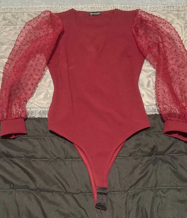 Camisola body vermelho S/M
