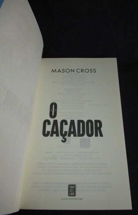 Livros Trilogia Carter Blake Mason Cross