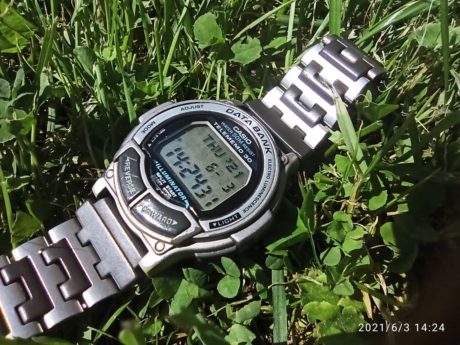 Zegarek Vintage Casio DB 34 data bank na bransolecie Sanok OLX.pl
