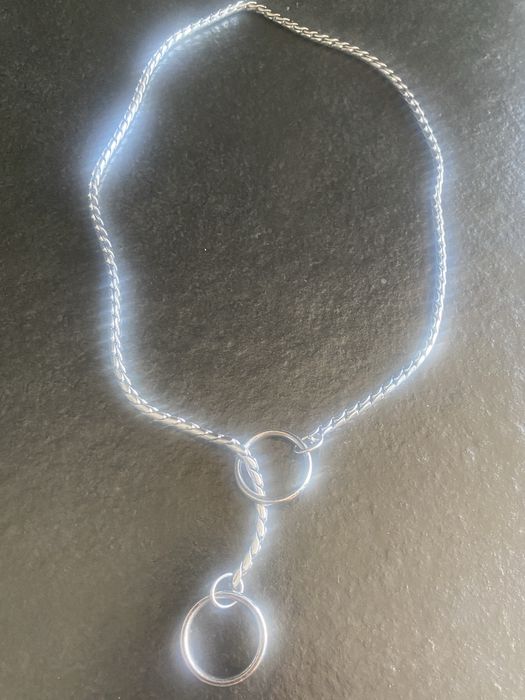 Ринговка, ланцюг для собак 70см