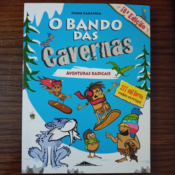Livros infantis bando das cavernas e outros