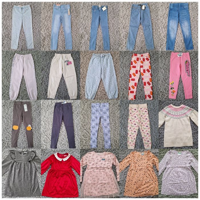 Rozm 128 ciepla bluza dla dziewczynki