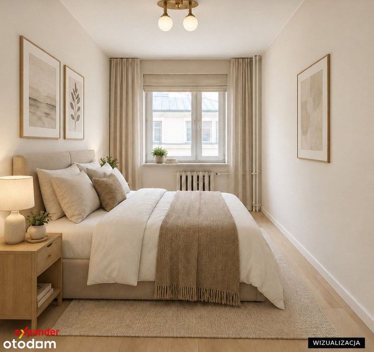 85,19 m² w centrum Kalisza | 3 pokoje | 1. piętro | balkon