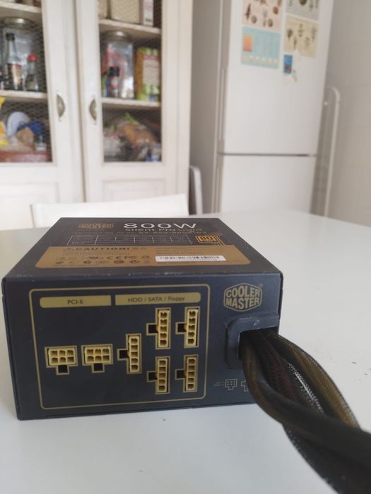 Power Supply Cooler master 800w silent pro gold