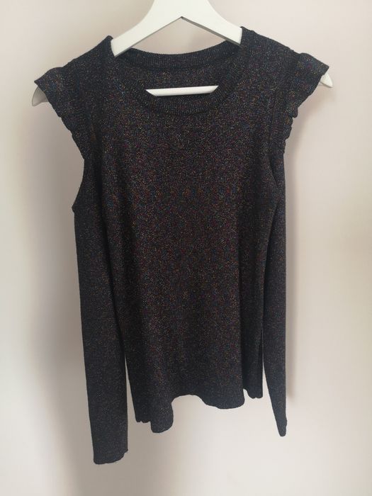 Bluzka sweter Oasis S kolorowe nitki