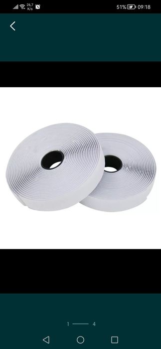 Autoadesiva Macho 18,50 m+Fêmea 18,50 me. Novas