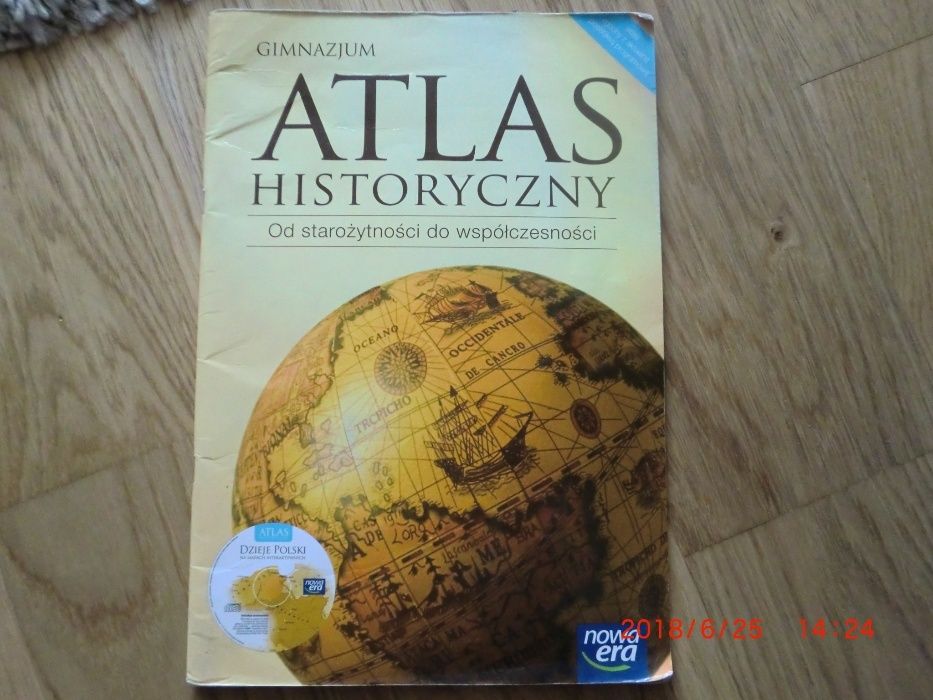 Atlas historyczny od starożytności do współczesności+CD