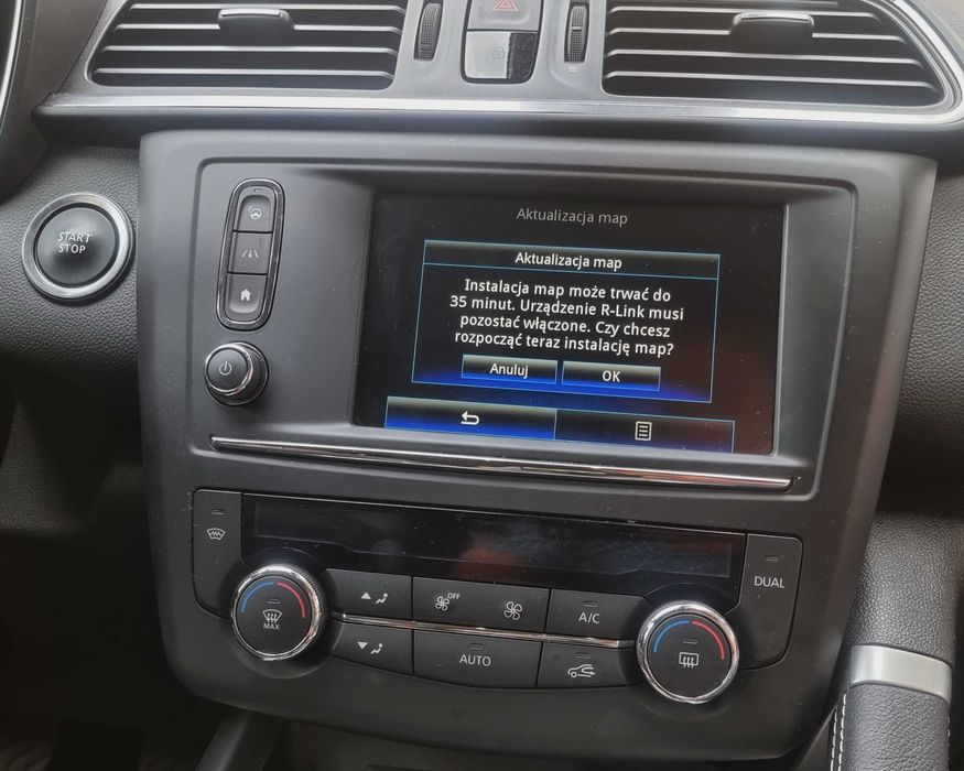 Mapa Renault R-Link2 USB Android Auto CarPlay Europa 2025 - ONLINE