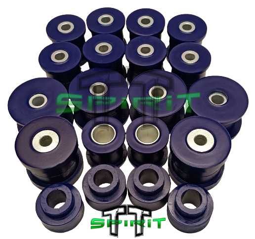 Kit de casquilhos / sinoblocos reforçados em Poliuretano para NISSAN PATROL GR Y60/61