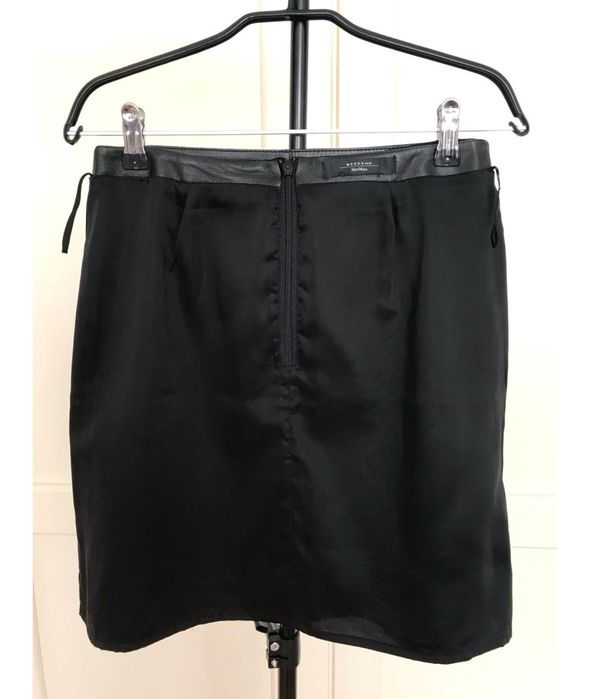 Шкіряна спідниця Max Mara Weekend