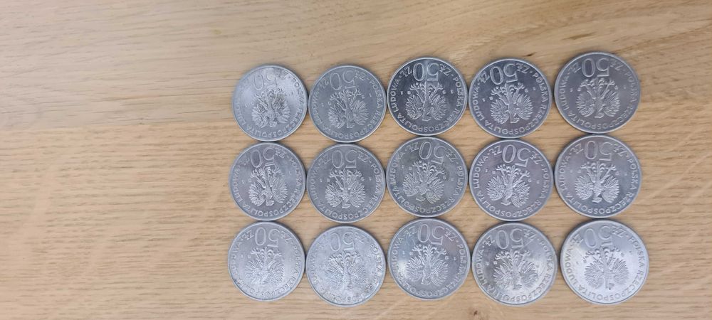 15 sztuk 50zł Władysław Sikorski 1981