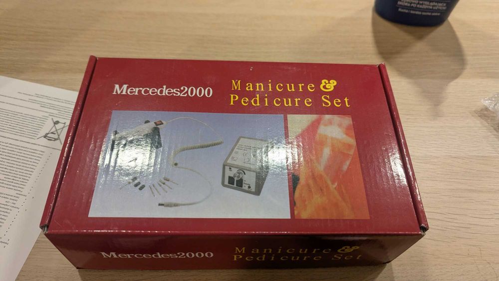 Mercedes2000 frezarka zestaw do manicure & pedicure