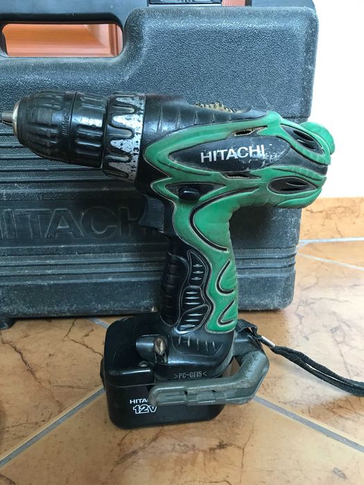 Wiertarko-wkrętarka Hitachi DS 12DVF3 ( pełen zestaw)
