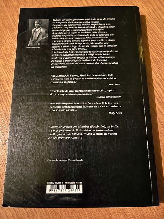 A MORTE DE VISHNU      Manil Suri