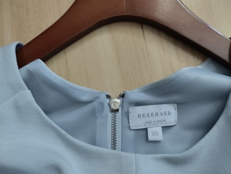 Błękitna Sukienka Reserved xs