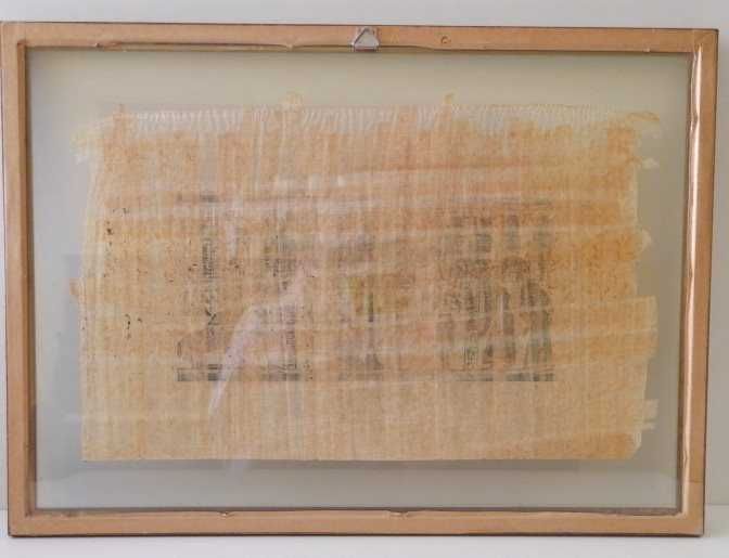 Papiro em quadro de vidro64551399192449124