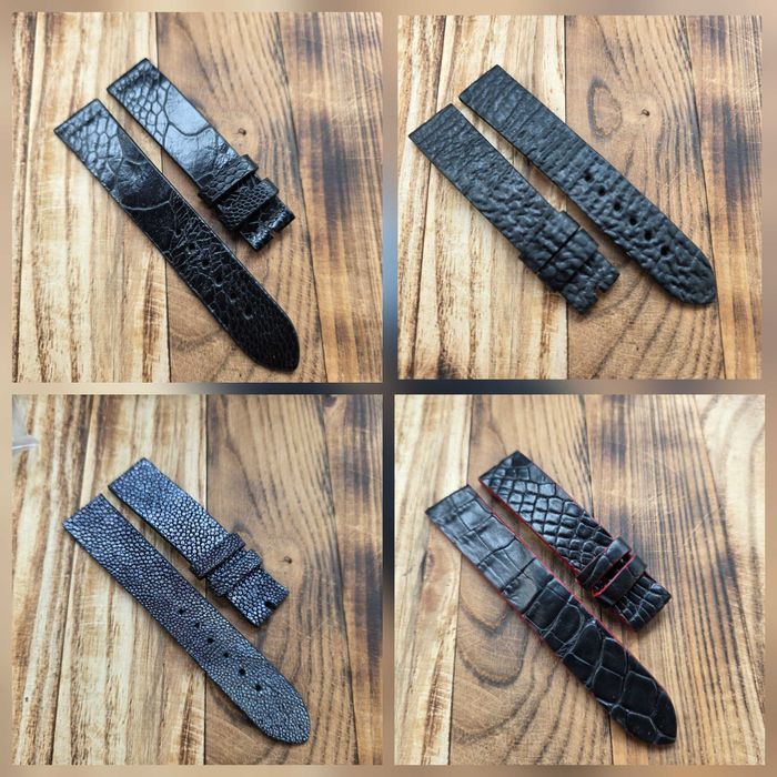 Ремешок из кожи крокодила для годинника, tissot, Breitling,omega