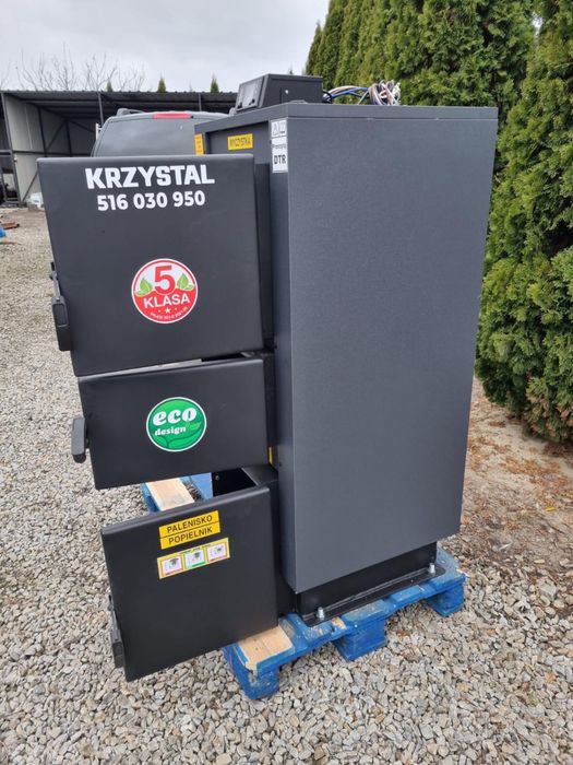 Kocioł Piec CO 25 kw EKOENERGIA KRZYSTAL do 180-220m 5klasa Ecodesign