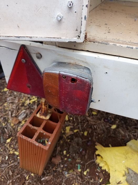 Reboque de transporte de cães de caça