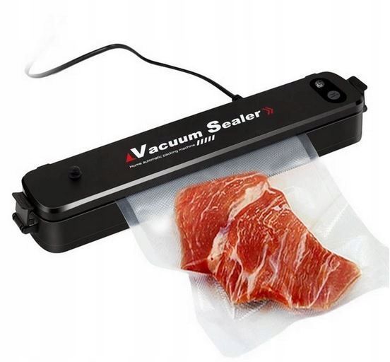 Zgrzewarka próżniowa do żywności + worki 5 sztuk 90W kabel sieciowy