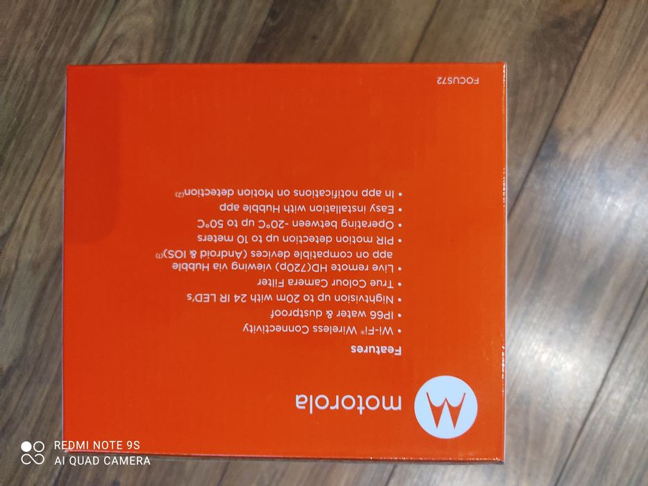 Motorola Focus 72 Kamera IP zewnętrzna WiFi