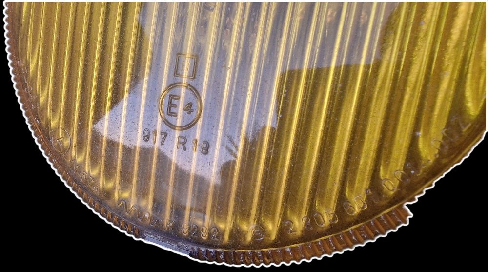 Faróis de nevoeiro amarelos Bosch