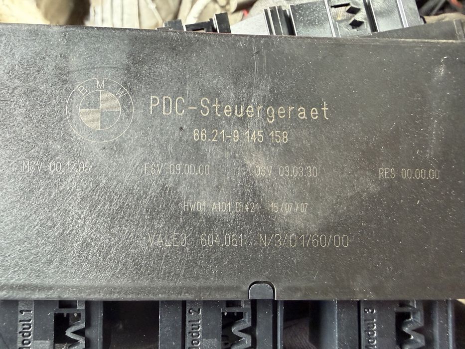 Modul sterownik pdc czujnikow parkowania bmw e60 e61