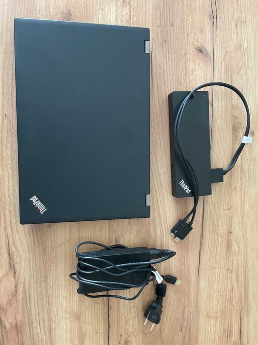 Lenovo ThinkPad P53 ze stacją Thunderbolt 3 Dock Gen 2 Intel i7-9850H SSD 512GB Ram 16GB Nvidia T2000 Win 11 Pro