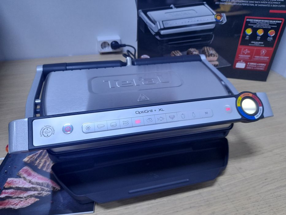 Гриль Tefal OptiGrill+ XL GC728D10
