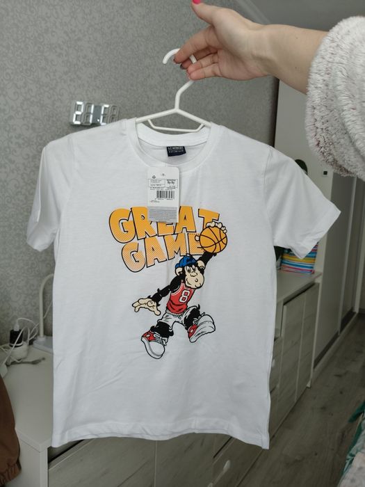 Футболка нова Waikiki 128-134 белая