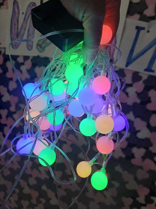 Гирлянда на солнечных батарейках