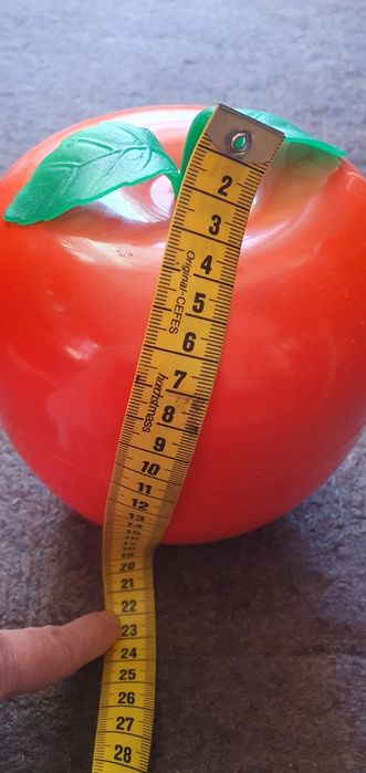 Italian cooler apple-shapped ice cube 70's, włoski pojemnik na lód