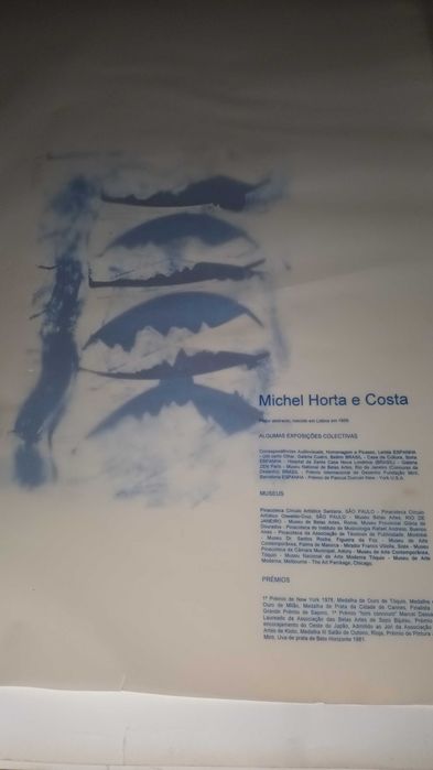 2 Quadros antigos de michel horta e costa com assinatura
