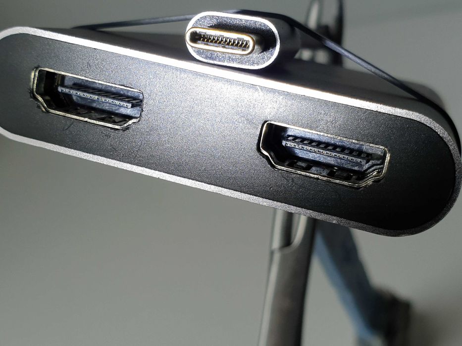 адаптер   USB-C to Dual HDMI MOKIN MOUC0703C кабель HDMI Dell