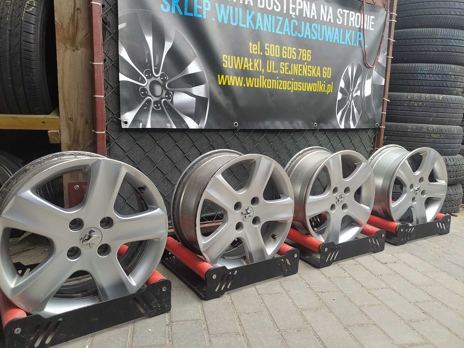 4x felgi alu R16 4x108 Peugeot 206. 207/ 208/ 308, 2008 Partner Citroen